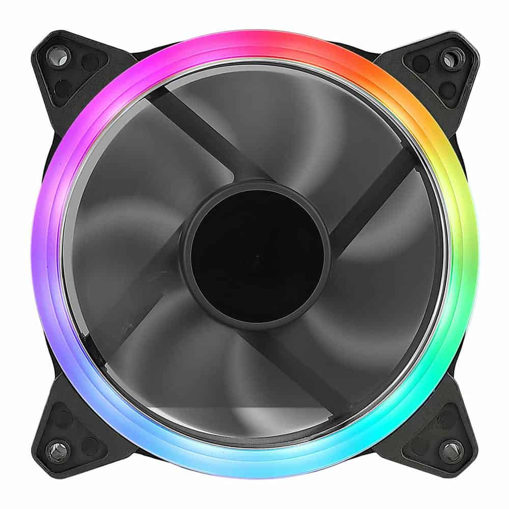 (image for) CiT Rainbow Ring RGB 12cm Fan